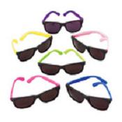 Neon Rubber SunglassesPriced Per Dozen