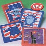 Patriotic Slide PuzzlesPrice Per Dozen
