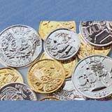 Realistic CoinsPrice Per 144 Count Bag