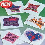 Princess TatoosPrice Per 144 Count Bag