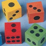 Foam DicePrice Per Dozen