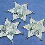 Silver Sheriff BadgesPrice Per Dozen