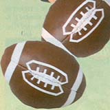 Vinyl Covered FootballsPriced Per Dozen