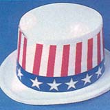 Patriotic Top HatsPrice Per Dozen