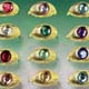 Boy's Birthstone RingsPrice Per 36 Conut Box