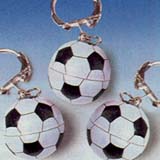 Metal Soccer KeychainsSold In Dozens