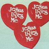 Jesus Loves Me ErasersPrice Per 48 Count Box