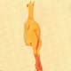 Deluxe Soft Rubber ChickenPrice Per Single Item