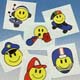 Smile Face Tatoos<br>Sold In 144 Count Bag