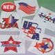 Patriotic Tatoos<br>Price Per 144 Count Bag