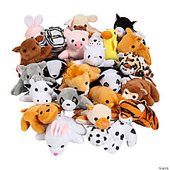 Bulk Mini Stuffed Animal Assortment<br>48 piece