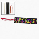 MAGIC COLOR SCRATCH ART BOOK MARK 24CT PACK