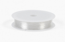 TRANSPARENT STRECTH CORD .5MM X 27YARDS