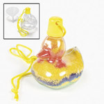 PLASTIC DUCK SAND ART BOTTLE 12CT PACK