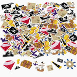 FOAM PIRATE SHAPES 500CT PACK