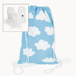DESIGN YOUR OWN WHITE CANVAS BACKPACKS 14 1/2" 12CT PACK