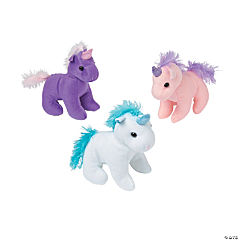 Fantasy Stuffed Unicorns<br>1 dozen