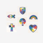 COLORS OF FAITH TATTOOS ASSORTED 36CT PACK