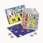 BIBLE BINGO GAME 4 CARDS 124 GAME PCS. PER BOX