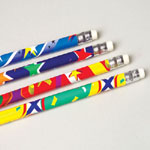 PARTY STARS PENCILS 12 pack