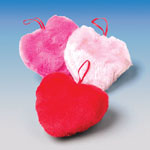 Plush Hearts<br>1 dozen