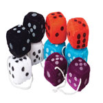 PLUSH DICE 1.5" 12CT PACK