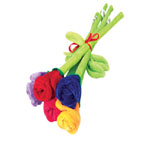 PLUSH ROSES 13.5" 12CT PACK