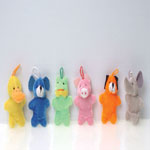 PLUSH MINI ANIMAL ASSORTMENT 4" 12CT PACK