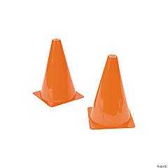 Orange Traffic Cones<br>1 dozen