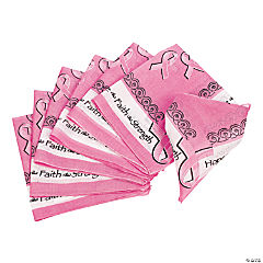 Breast Cancer Awareness Bandanas<br>1 dozen
