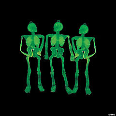 Bulk Glow-in-the-Dark Skeletons<br>144 piece(s)