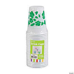 Bulk Hibiscus Tropical Colors Plastic Cups<br>50 piece(s)