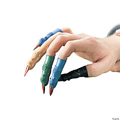 Bulk Martian Fingers w/Red Nails<br>72 piece(s)