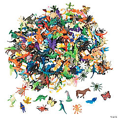 Bulk Mini Manipulative Character Assortment<br>350 piece(s)