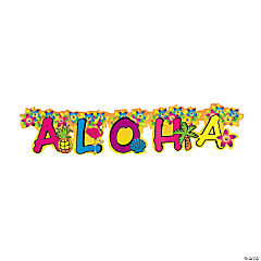 Aloha Jointed Banner<br> Each