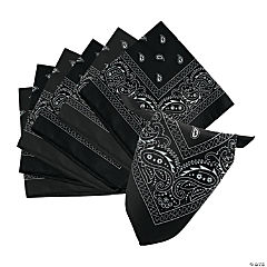 Black Bandanas<br>1 dozen