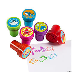 Ocean Life Bright Color Stampers<br>24 Piece(s)