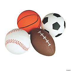 Sports Stress Balls<br>1 dozen