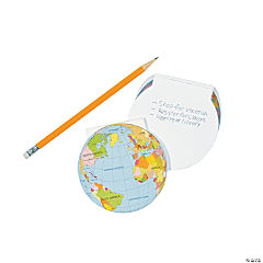 Globe Notepads<br>24 piece(s)