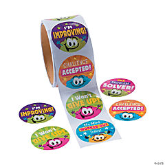 Growth Mindset Sticker Roll<br>1 roll