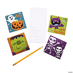 Halloween Metallic Notepads<br>24 piece(s)