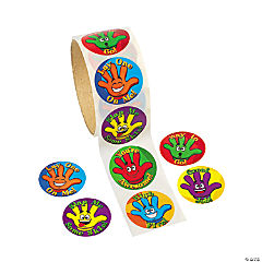 High Five Sticker Roll<br>1 roll