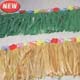 Hibiscus Green Fringe Decoration<br>Each