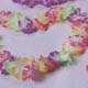 Rainbow Medium Petal Leis<br>Price Per Dozen