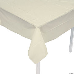 Ivory Rectable Tablecloth<br>Each
