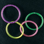 22" WATER GLITTER NECKLACE 12CT PACK