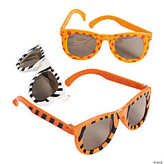Kids Wild Animal Print Sunglasses<br>1 dozen