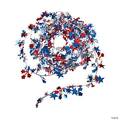Patriotic Wire Star Garland<br>Each