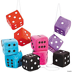 Stuffed Pairs of Hanging Dice<br>1 dozen pair