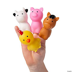 Farm Animal Finger Puppets<br>1 dozen